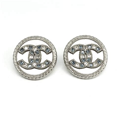 earrings chanel logo|chanel logo earrings cheap.